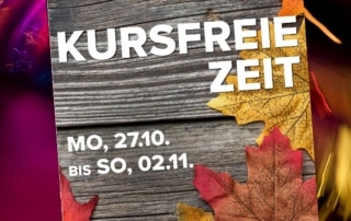 Kursfreie Zeit 3 Posting Veranstaltungen 5